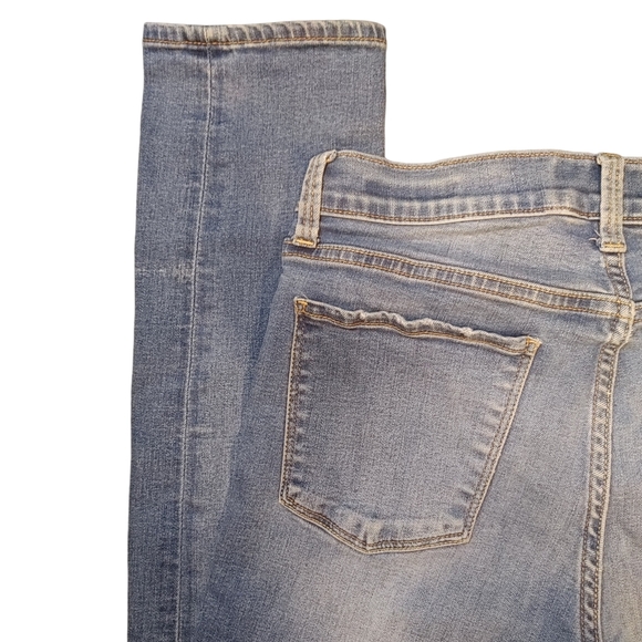 LUCKY BRAND - Brooke Straight Medium Wash Slight Distressed Size 4 - Picture 8 of 15